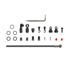 SRAM DISC BRAKE HYD HOSE ROAD KIT 2M - BEVELED BANJO SRAM DISC BRAKE HYD HOSE ROAD KIT 2M - BEVELED BANJO