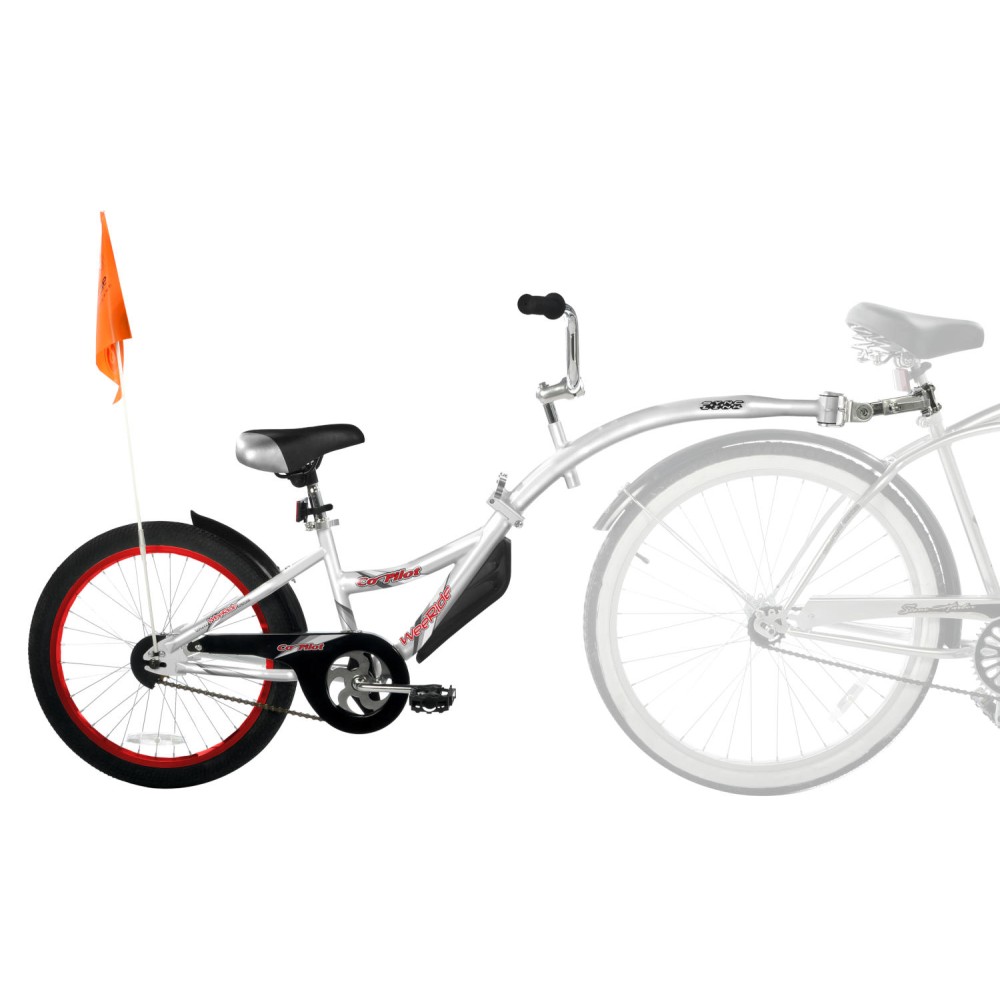 WeeRide TAGALONG CO PILOT - SILVER