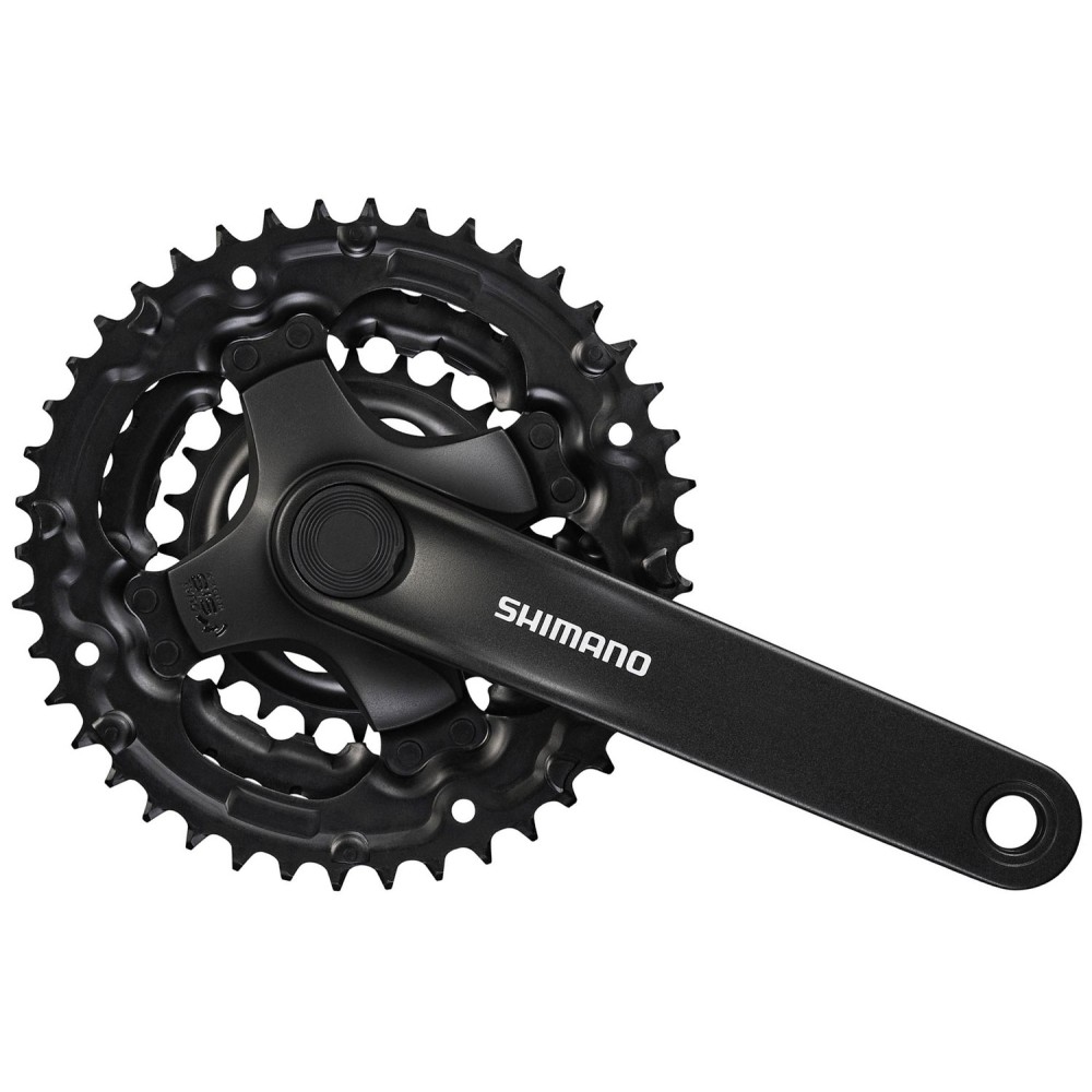 FC-TY301 42/34/24 170mm 6/7/8-Spd CHAINSET - BLACK with CHAI