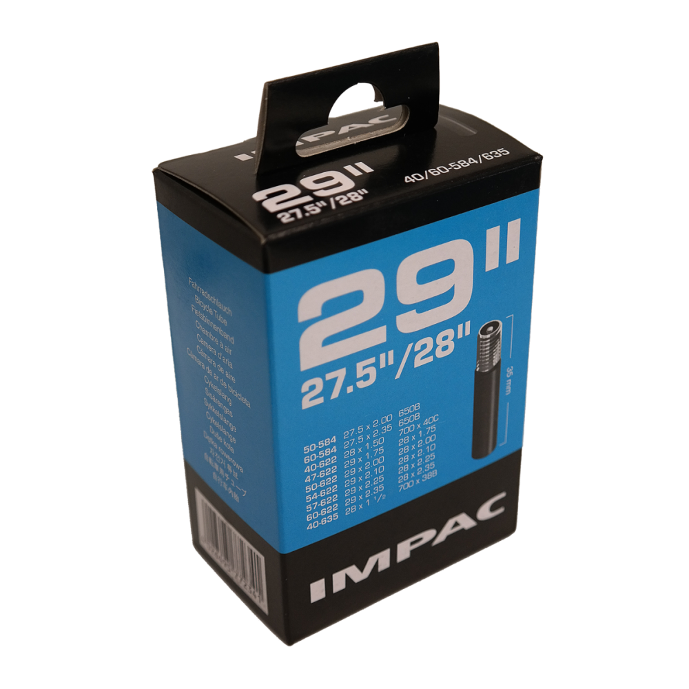 TUBE 700 x 50 DUAL SIZE (29er/650B) SCHRADER - IMPAC AV29