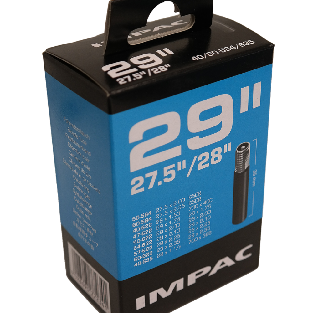 TUBE 700 x 50 DUAL SIZE (29er/650B) SCHRADER - IMPAC AV29