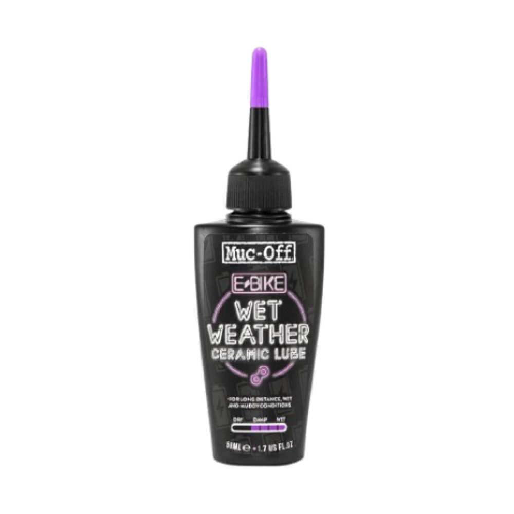 MUC-OFF eBIKE WET WEATHER CERAMIC LUBE 120ML