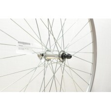 700C N/SECT SILVER FRONT WHEEL QR (TWF193)