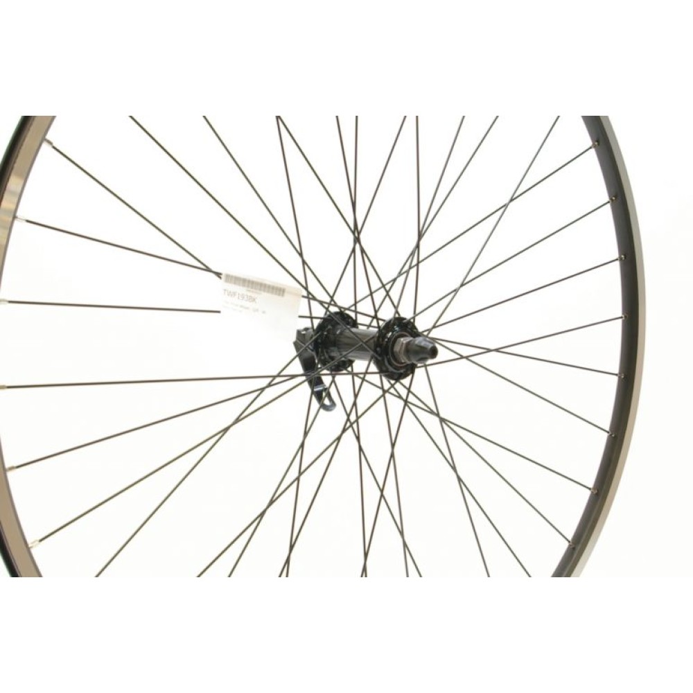 700C N/SECT BLACK FRONT WHEEL QR (TWF193BK)