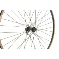 700C N/SECT BLACK FRONT WHEEL QR (TWF193BK)