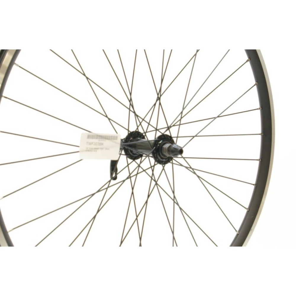 26 x 1.75 BLACK DOUBLE WALL FRONT WHEEL QR (TWF203BK)