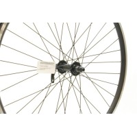 26 x 1.75 BLACK DOUBLE WALL FRONT WHEEL QR (TWF203BK)