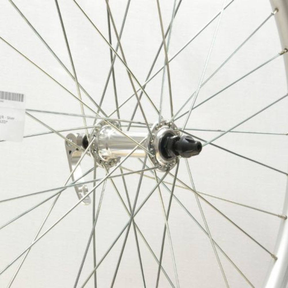 26 x 1.75 SILVER DOUBLE WALL FRONT WHEEL QR (TWF203S)