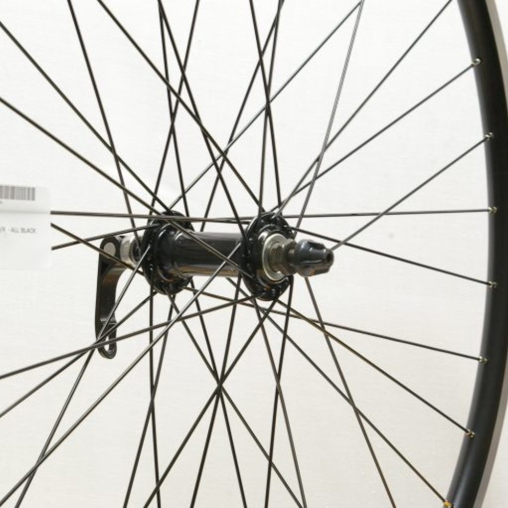 700C HYBRID DOUBLE WALL BLACK FRONT WHEEL  QR (TWF703BK)