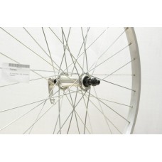 26 x 1.75 SILVER ALLOY FRONT WHEEL Q/R (TWF902)