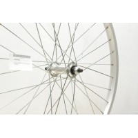 24 x 1.75 SILVER ALLOY FRONT WHEEL A.H (TWF904)