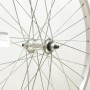 24 x 1.75 SILVER ALLOY FRONT WHEEL A.H (TWF904)