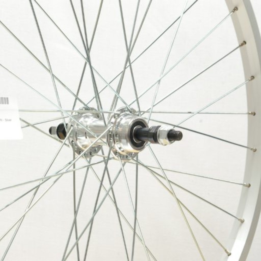 24 x 1.75 SILVER ALLOY REAR WHEEL GS A.H (TWR905)