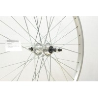 24 x 1.75 SILVER ALLOY REAR WHEEL GS A.H (TWR905)