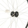 700C N/SECT BLACK  LARGE FLANGE FIXIE  FRONT WHEEL (TWFFIX1)