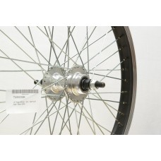 BMX 20 x 1.75 REAR 48 SPOKE WHEEL 3/8 AXLE BLACK (TWR005BK)