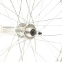 24 x 1.75 SILVER ALLOY DISC REAR WHEEL GS A.H (TWR014)