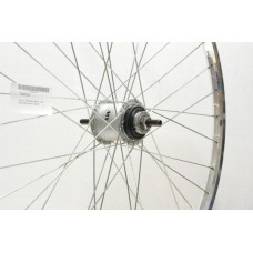 26 x 1 3/8 SILVER S/A 3-Spd  ALLOY WHEEL+FITTINGS (37-590) (