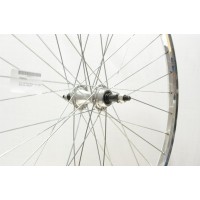 26 x 1 3/8 SILVER ALLOY  REAR WHEEL  GS A.H (37-590) (TWR031