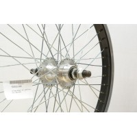 BMX 20 REAR 48 SPOKE WHEEL 14mm AXLE BLACK (TWR0514BK)