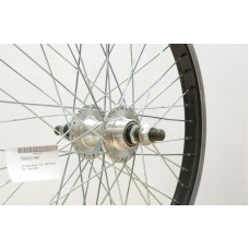 BMX 20 REAR 48 SPOKE WHEEL 14mm AXLE BLACK (TWR0514BK)