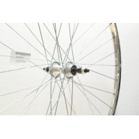 27 x 1 1/4 SILVER ALLOY REAR WHEEL GS A.H (32-630) (TWR056PO