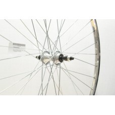 27 x 1 1/4 SILVER ALLOY REAR WHEEL GS A.H (32-630) (TWR056PO