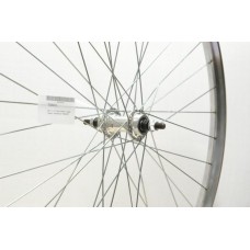 28 x 1 1/2  POLISHED ALLOY W/W REAR WHEEL SS (40-635) (TWR07