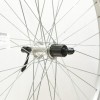 700C SILVER HYBRID SINGLE WALL 8/10-SPD CASSETTE WHEEL QR (T