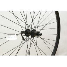700C BLACK HYBRID SINGLE WALL 8/10-SPD CASSETTE WHEEL QR (TW