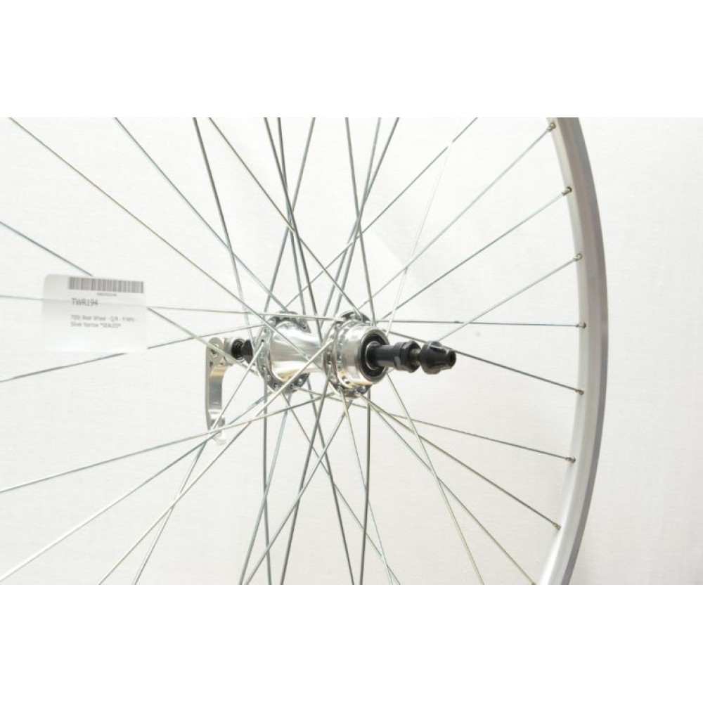 700C N/SECT SILVER S/O REAR WHEEL GS QR (TWR194)
