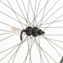 700C N/SECT BLACK 8/10-SPD CASSETTE WHEEL QR SHIMANO HUB (TW