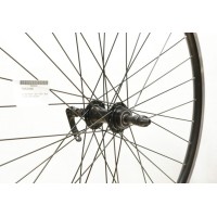 26 x 1.75 BLACK DOUBLE WALL S/O REAR WHEEL GS QR (TWR204BK)