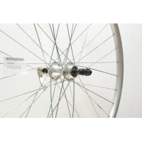 26 x 1.75 SILVER DOUBLE WALL S/O REAR WHEEL GS QR (TWR204S)