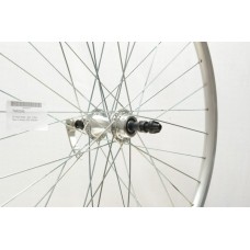 26 x 1.75 SILVER DOUBLE WALL S/O REAR WHEEL GS QR (TWR204S)