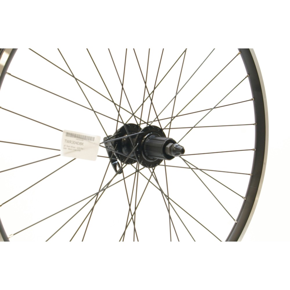 26 x 1.75 BLACK DOUBLE WALL DISC CASSETTE 8/11-SPD WHEEL (TW