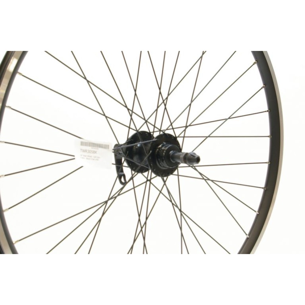 26 x 1.75 BLACK DOUBLE WALL DISC S/O REAR WHEEL GS QR (TWR30