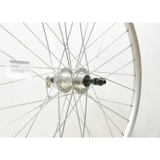 26 x 1.75 SILVER DOUBLE WALL DISC S/O REAR WHEEL GS QR (TWR3