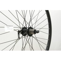 650B / 27.5 DISC RIM BLACK 8/11-SPD CASSETTE WHEEL QR (TWR62