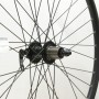 650B / 27.5 DISC RIM BLACK 8/11-SPD CASSETTE WHEEL QR (TWR62