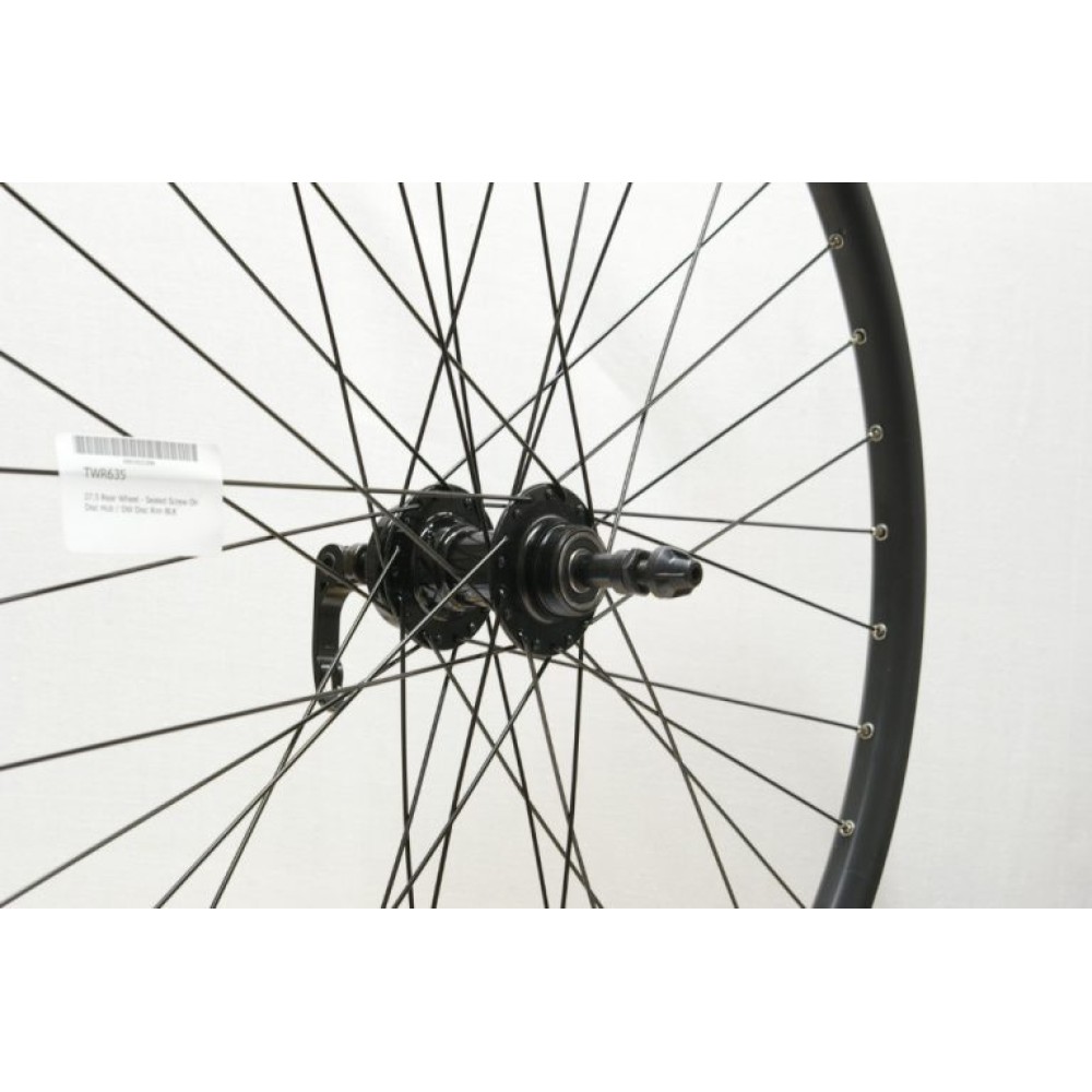 650B / 27.5 DISC RIM BLACK  S/O REAR WHEEL GS QR (TWR635)