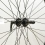 650B / 27.5 DOUBLE WALL BLACK  S/O REAR WHEEL GS QR (TWR640)