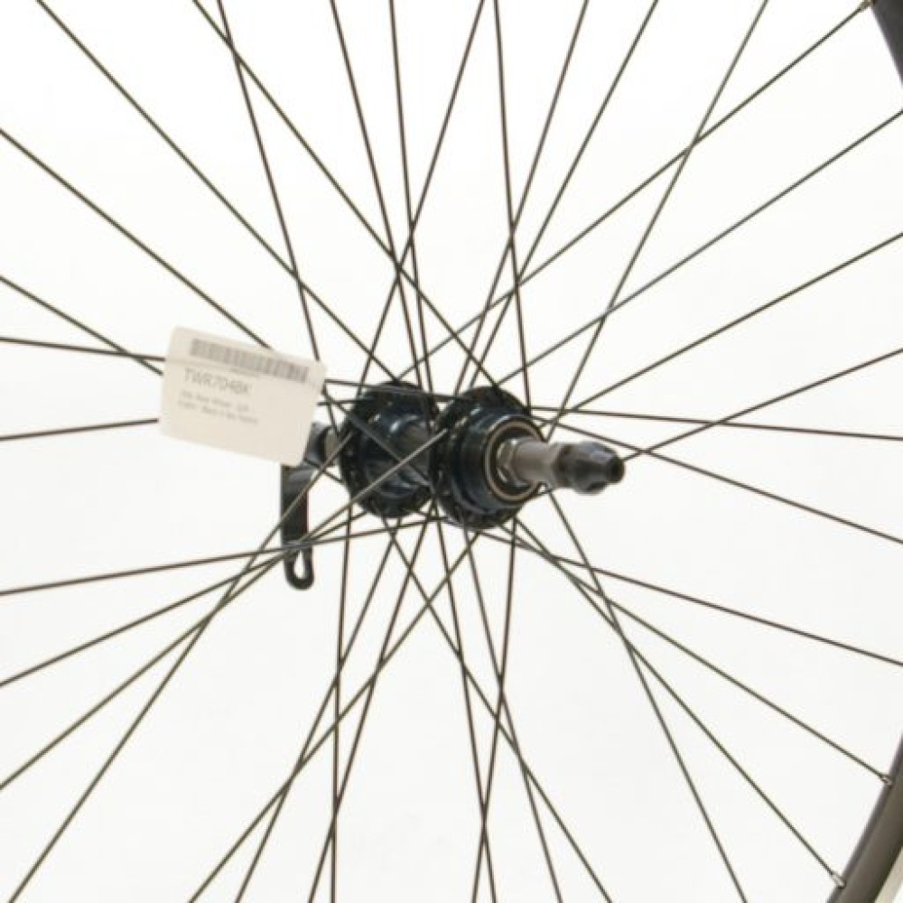 700C HYBRID DOUBLE WALL BLACK S/O REAR WHEEL GS QR (TWR704BK