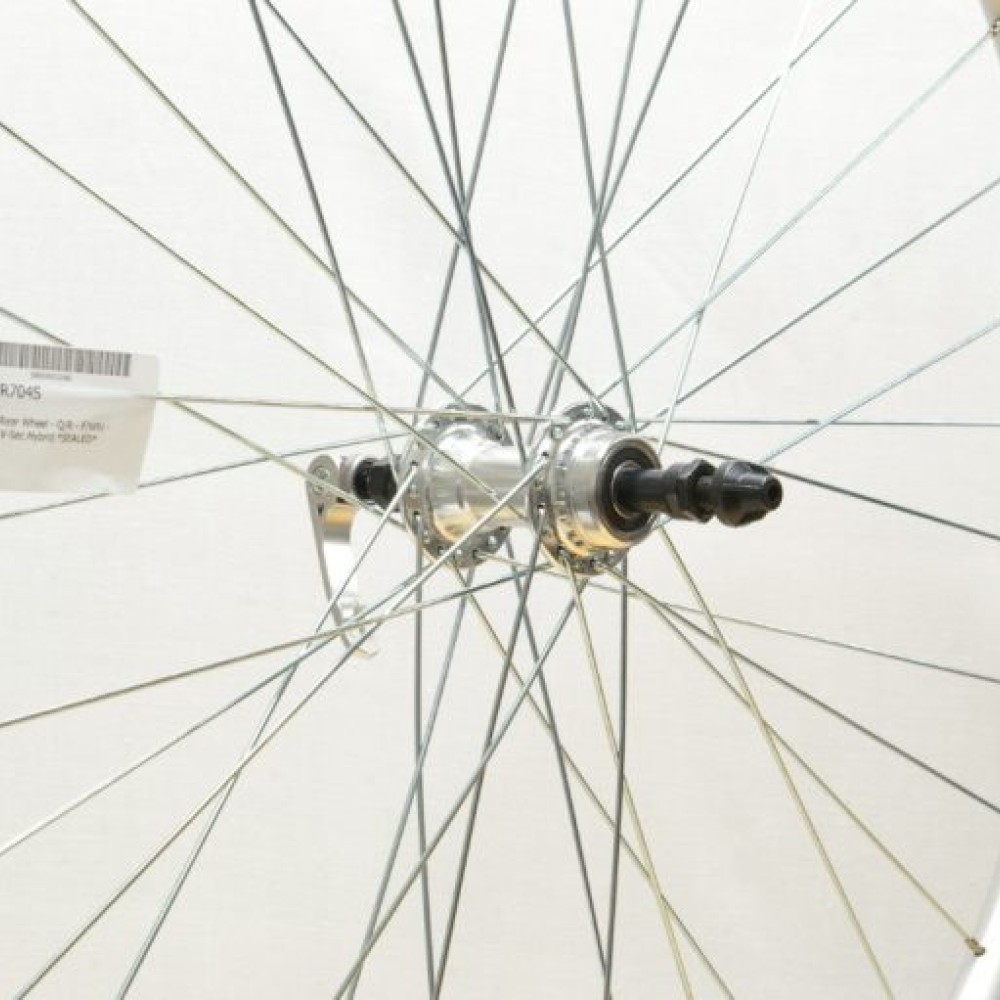 700C HYBRID DOUBLE WALL SILVER S/O REAR WHEEL GS Q/R (TWR704