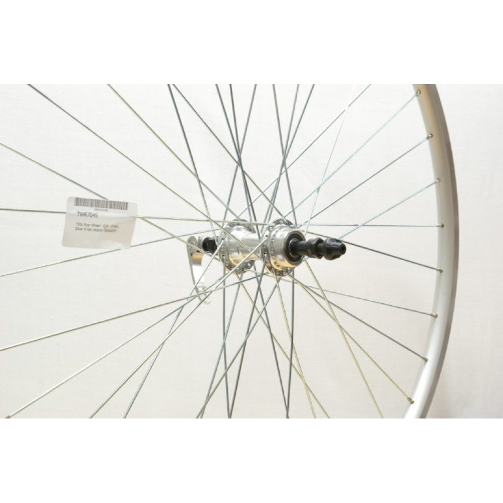 700C HYBRID DOUBLE WALL SILVER S/O REAR WHEEL GS Q/R (TWR704