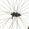 700C HYBRID DOUBLE WALL BLK 8/10-SPD CASSETTE QR WHEEL (TWR7