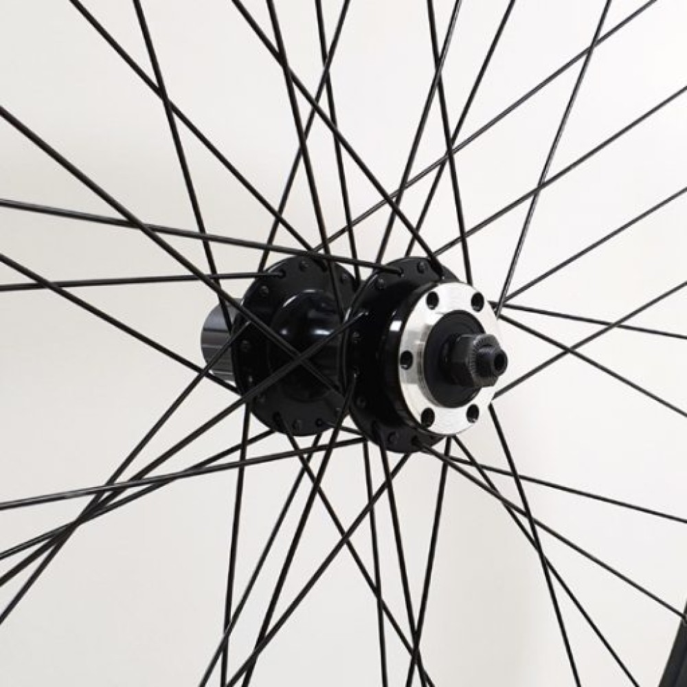 700C N/SECT BLACK DISC 8/11- SPD CASSETTE WHEEL QR (TWR712BK