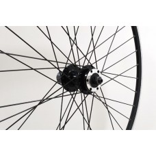 700C N/SECT BLACK DISC 8/11- SPD CASSETTE WHEEL QR (TWR712BK