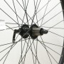 29er / 700C HYBRID BLACK DISC RIM 8/11-Spd CASSETTE WHEEL QR