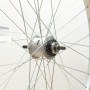700C HYBRID SILVER S/A 3 SPD REAR WHEEL+FITTINGS (TWR970)